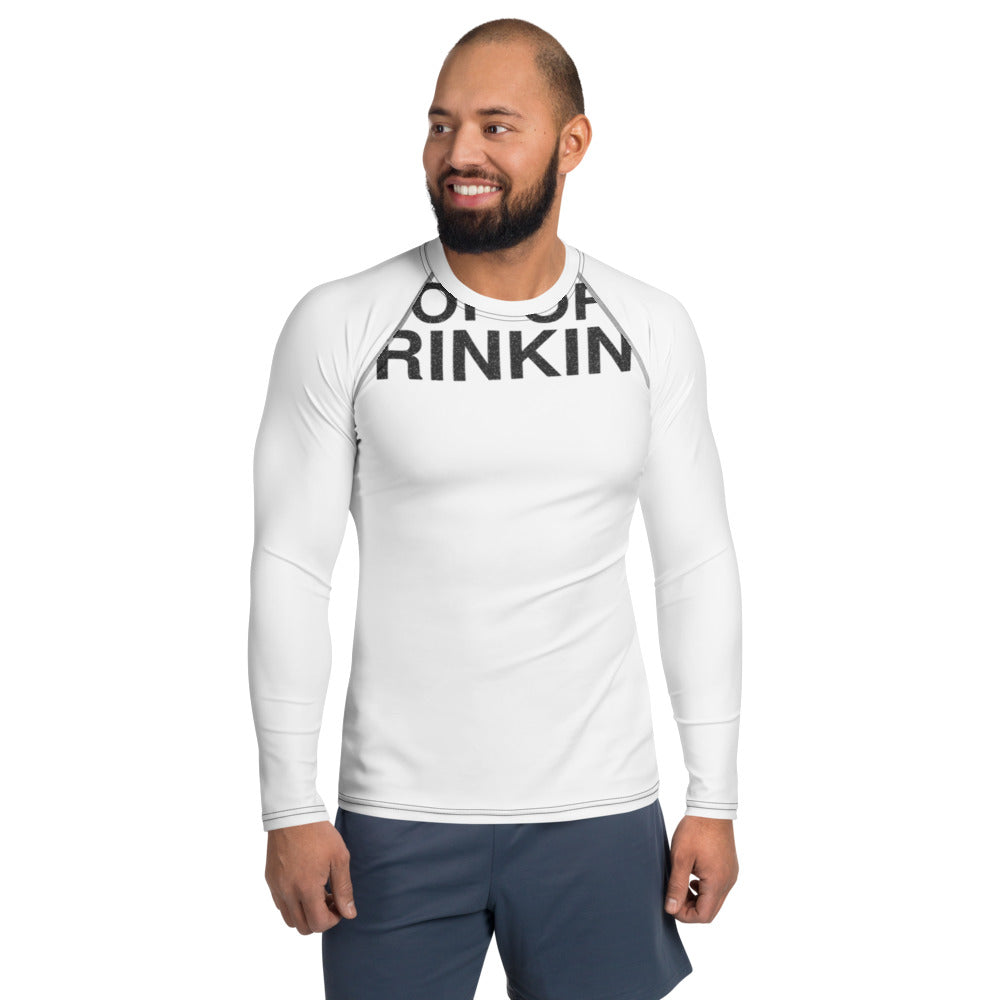 Out of Office Drinking | Funny Vintage Rash Guard mockup