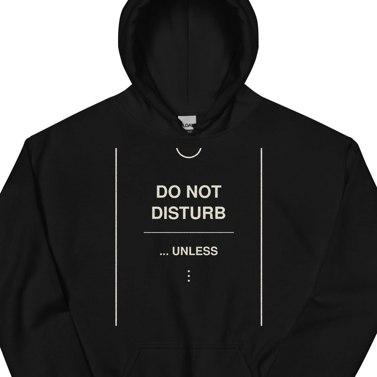 DND hoodie fill-chest