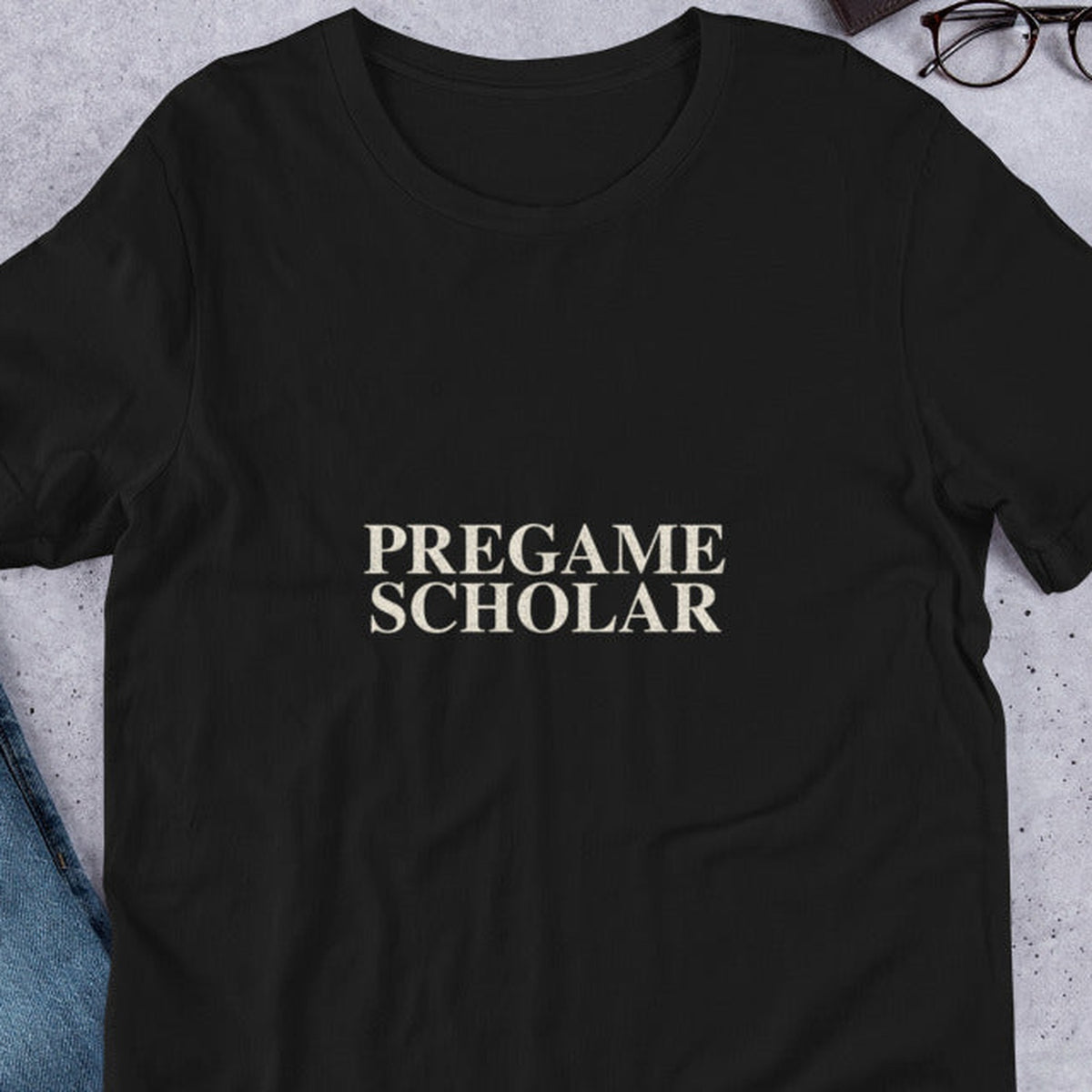 Pregame Scholar cream chest zoom