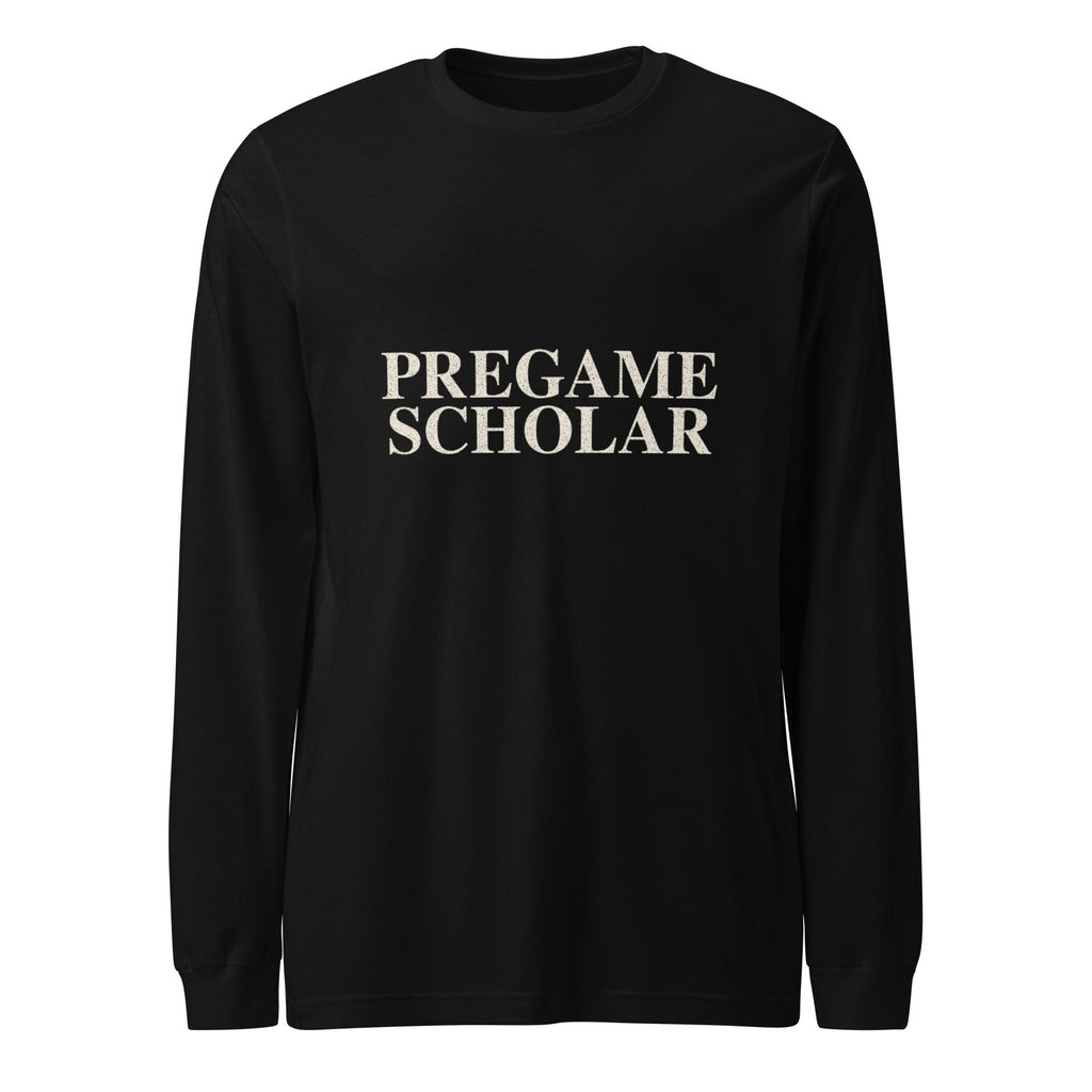 Pregame LS black flat cream