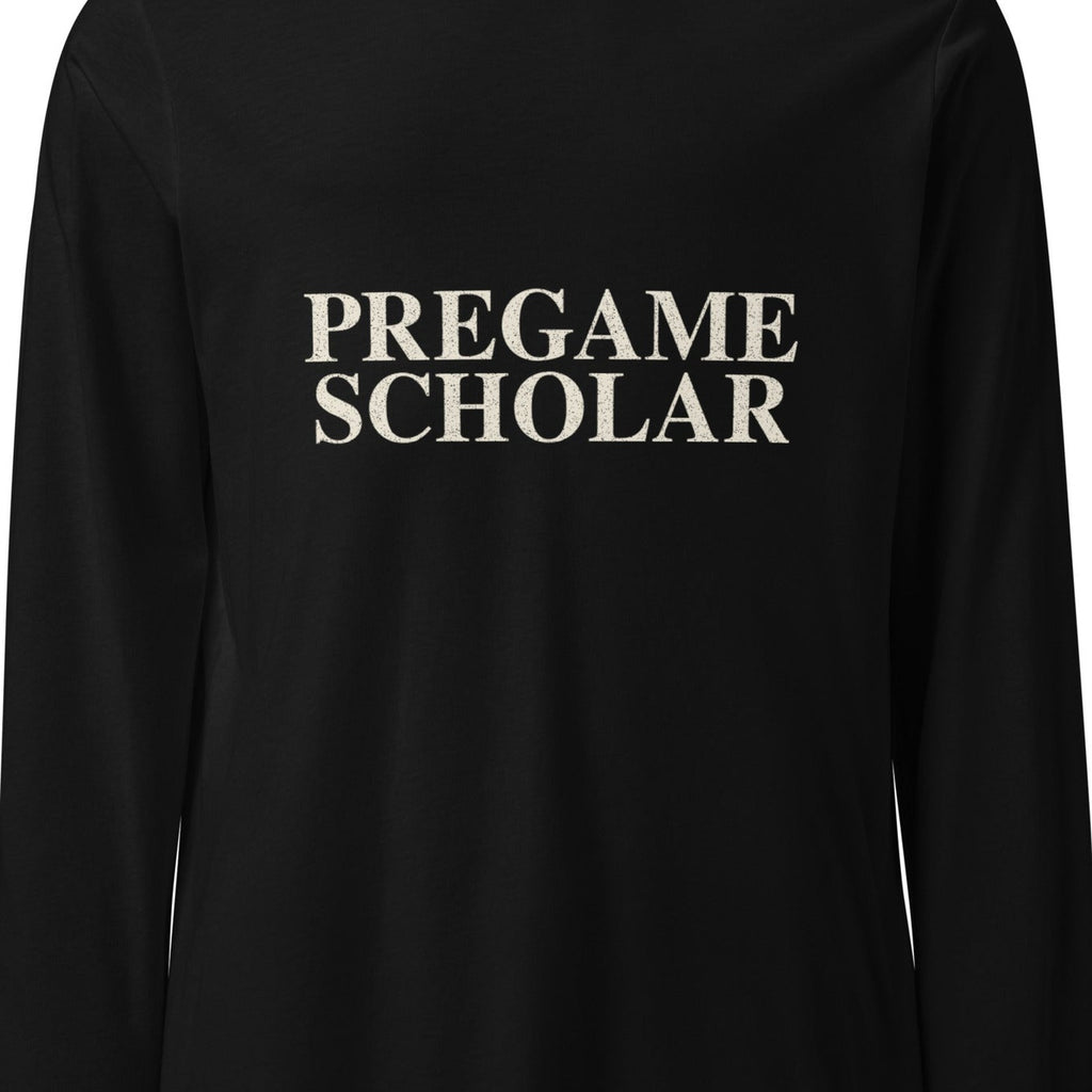 Pregame LS cream chest zoom