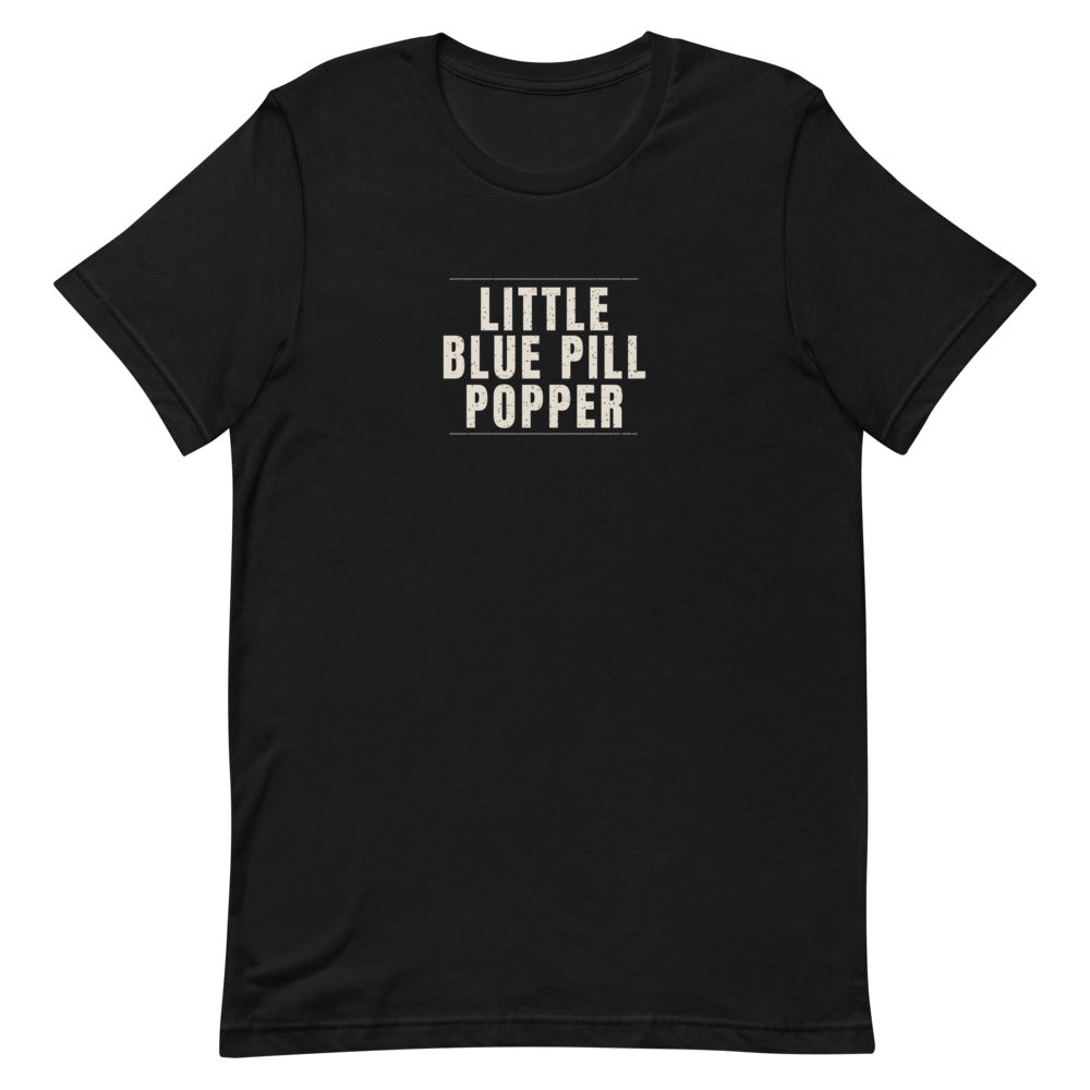 Little Blue Pill Popper | Flat Front