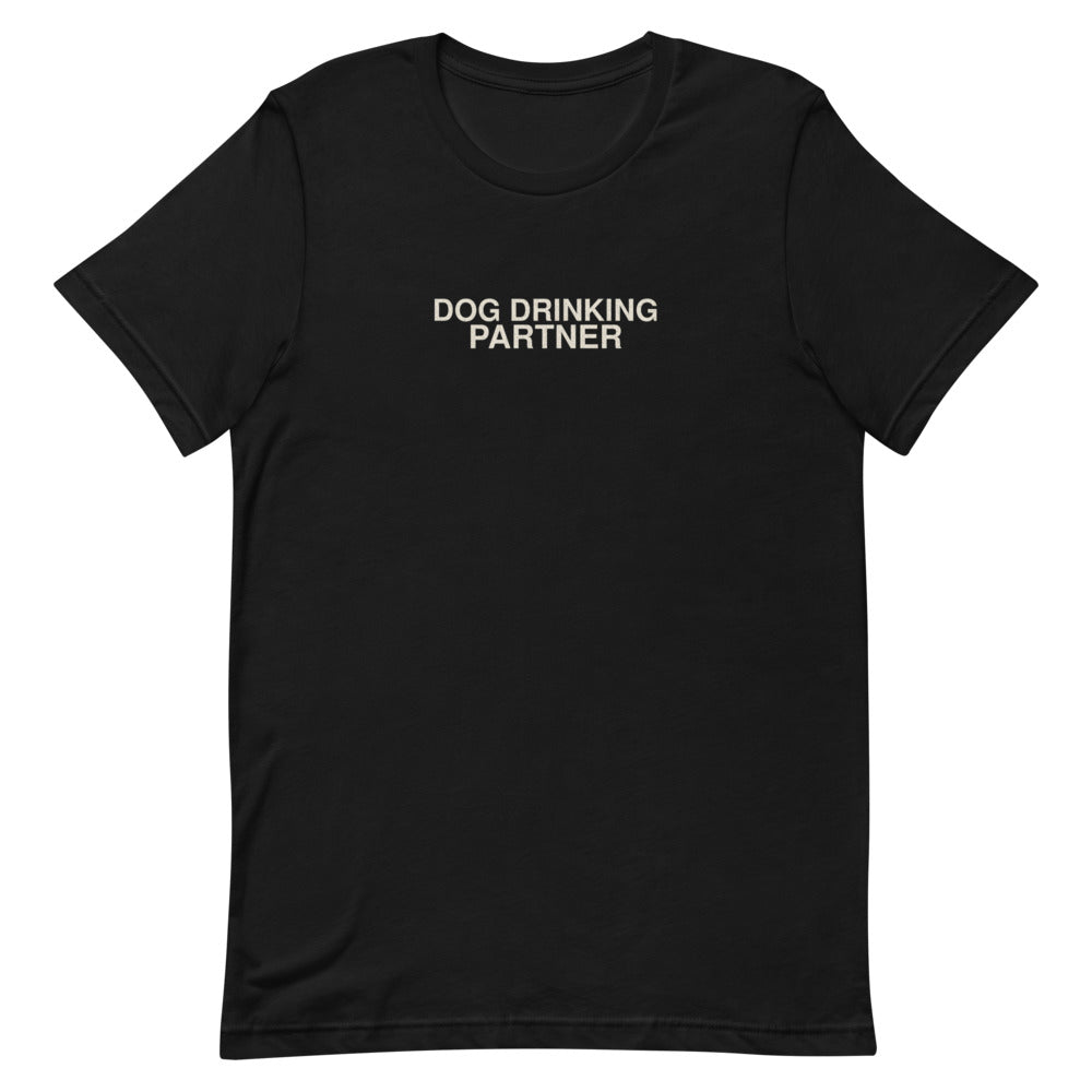 Dog Drinking Partner black flat front